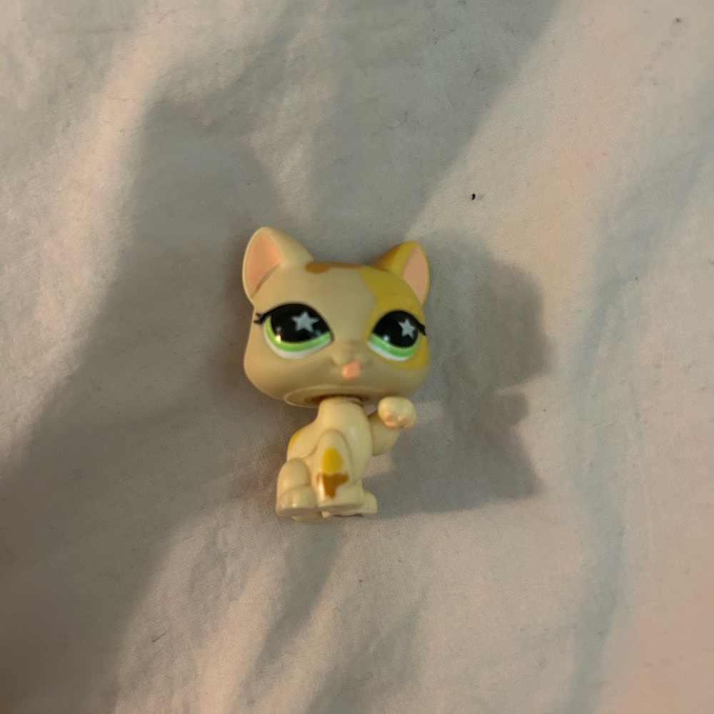 vintage LPS cat figure